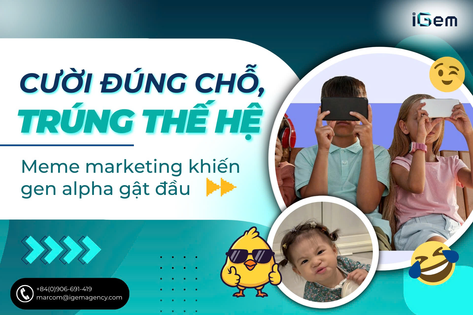 CƯỜI ĐÚNG CHỖ, TRÚNG THẾ HỆ: MEME MARKETING KHIẾN GEN ALPHA GẬT ĐẦU
